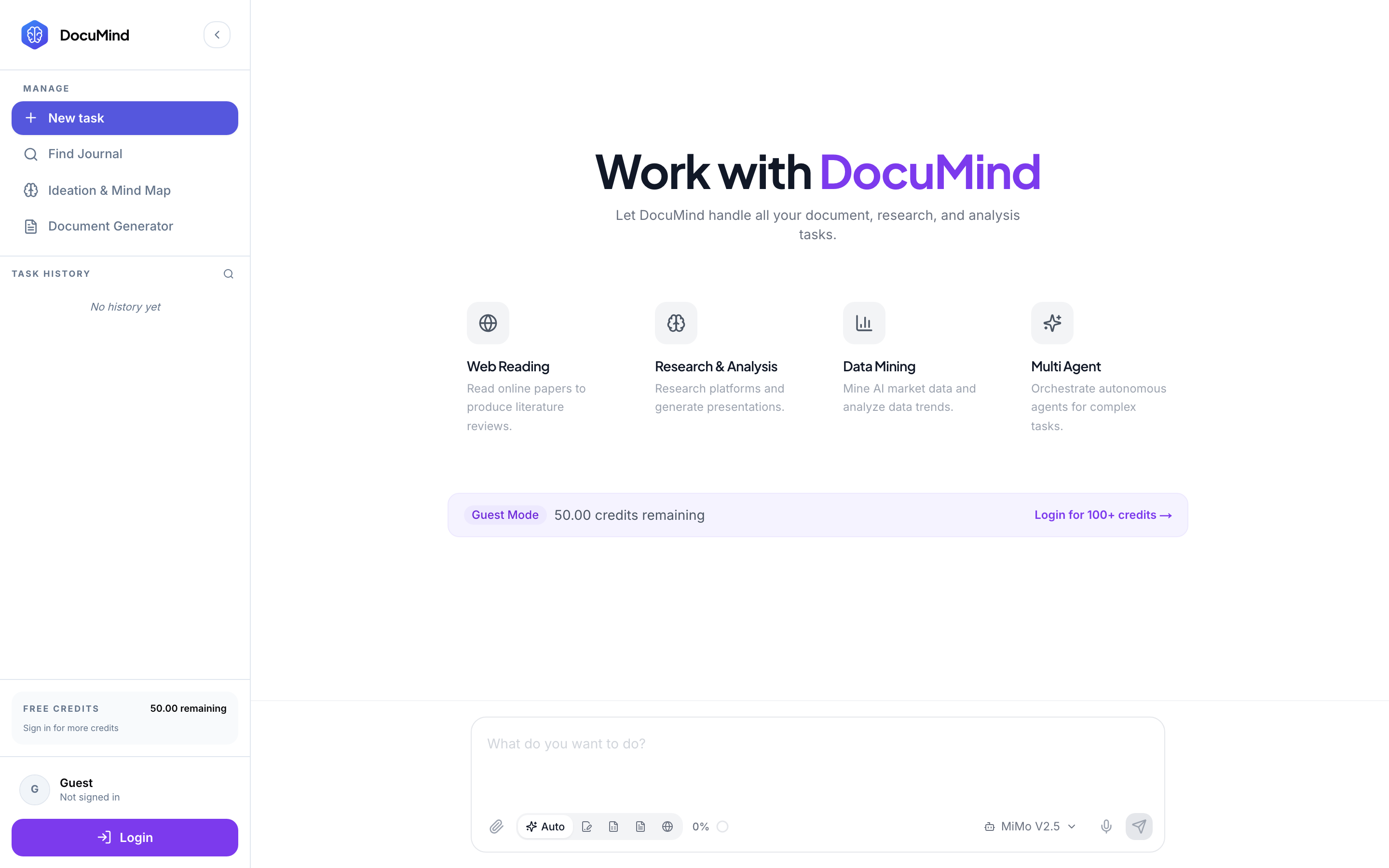 Bantuan Documind untuk mahasiswa